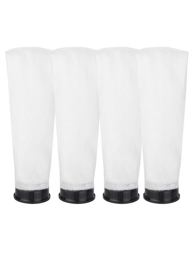 IOAOI Aquarium Filter Socks, 2.75" Ring * 7.9" Long, 200 Micron Mesh, Durable Felt Filter Bag for Saltwater & Freshwater Sump Tanks, 4 Packs - Image 1